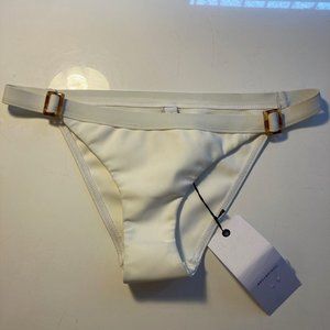 NWT~ BEC + BRIDGE BIKINI BOTTOM ~ IVORY ~ SMALL (AUSTRALIAN SIZE 8)